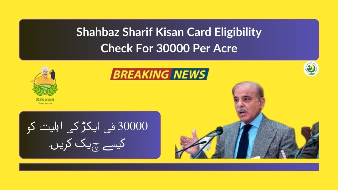 Kisan Card Eligibility Check