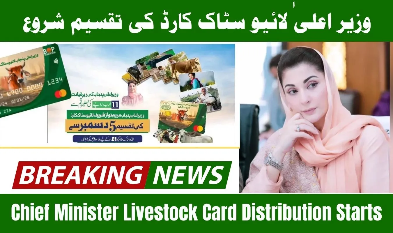 Chief Minister Livestock Card Distribution Starts Latest Update